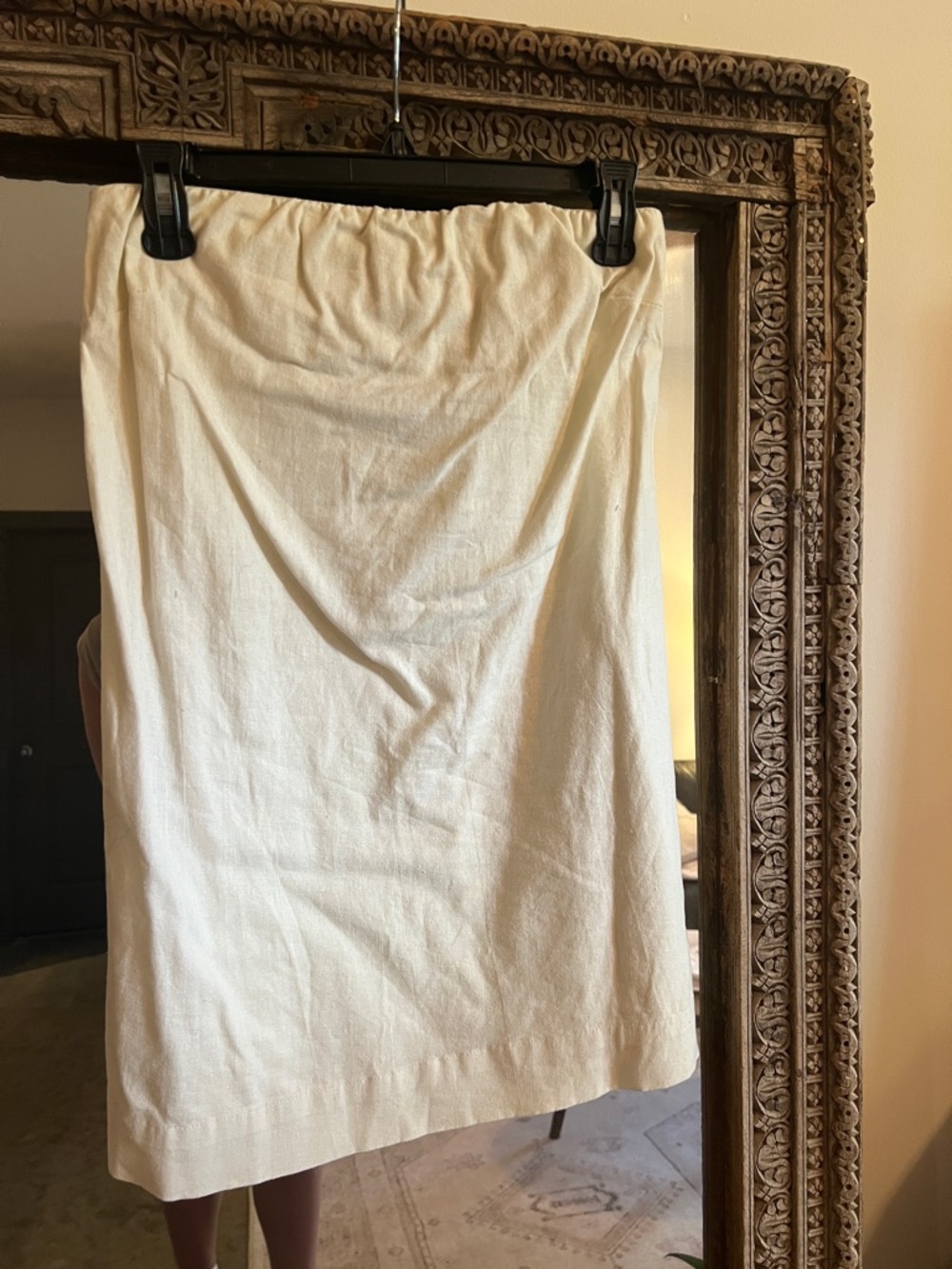 Free People Cream Mini with Elastic back